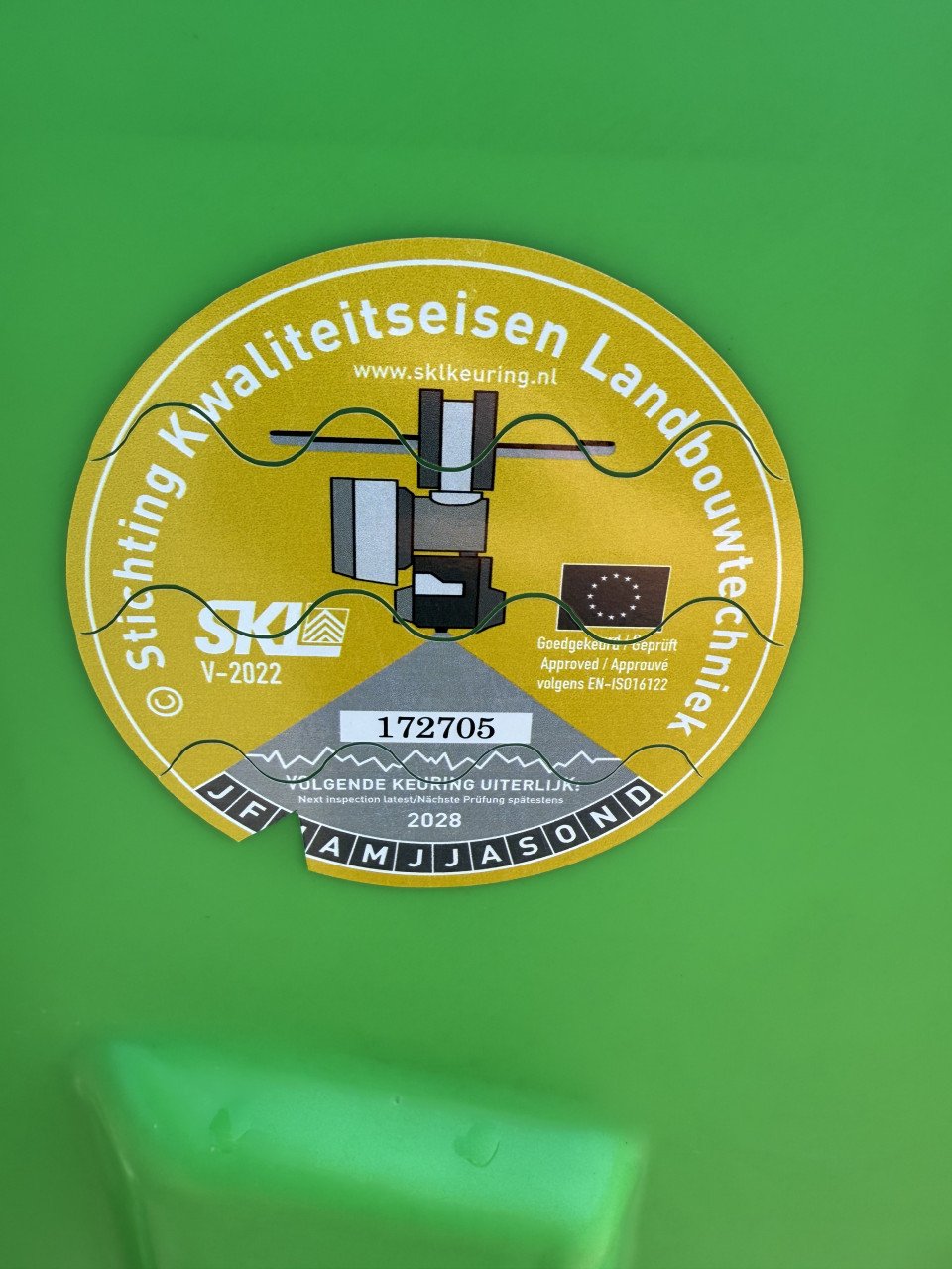 Onkruidspuit Munckhof (fruitteelt) 600 liter