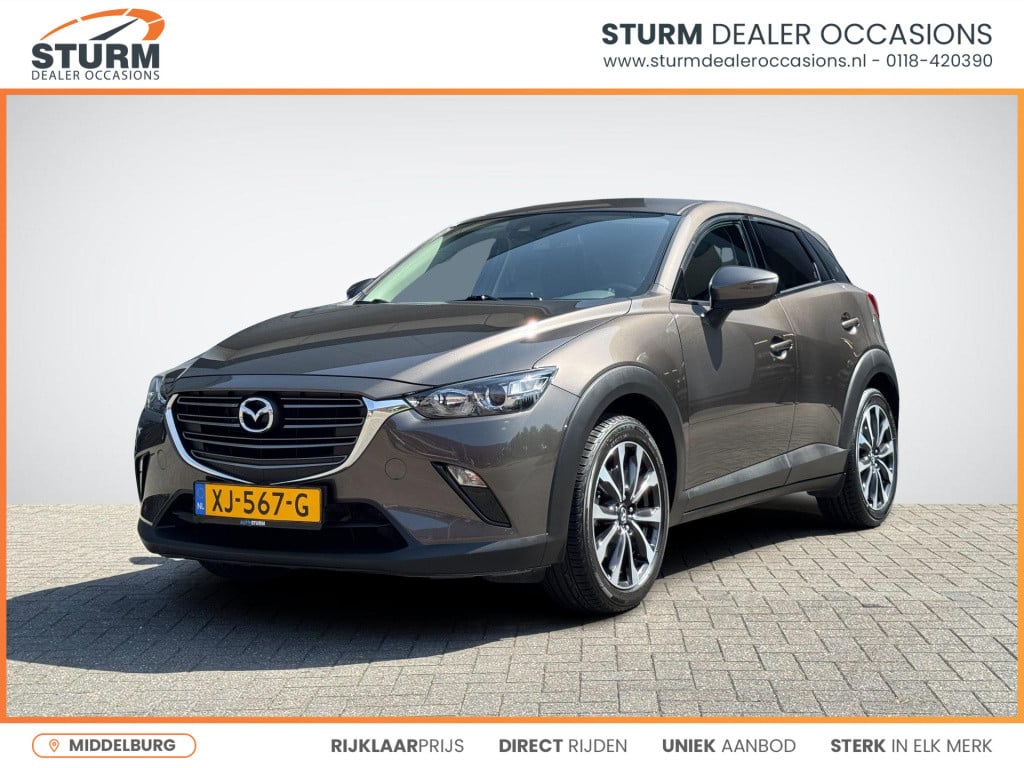 Mazda Cx-3 2.0 skyactiv-g 120 sport selected | navigatie | stoelverwarming 