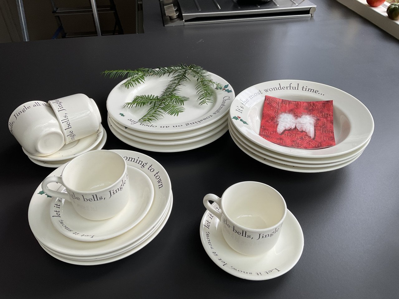 Kerstservies