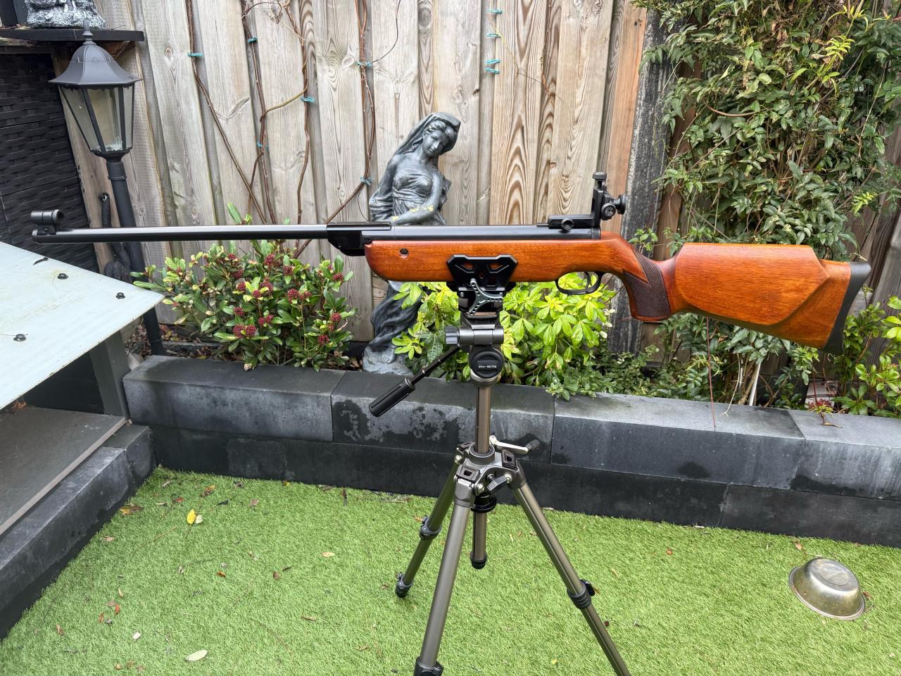 Luchtbuks 4,5 mm Exclusief mooie Walther.