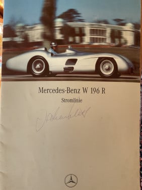 Mercedes Benz Stromlinie ( Jochem Mass gesigneerd. )