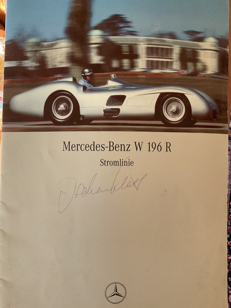 Mercedes Benz Stromlinie ( Jochem Mass gesigneerd. )