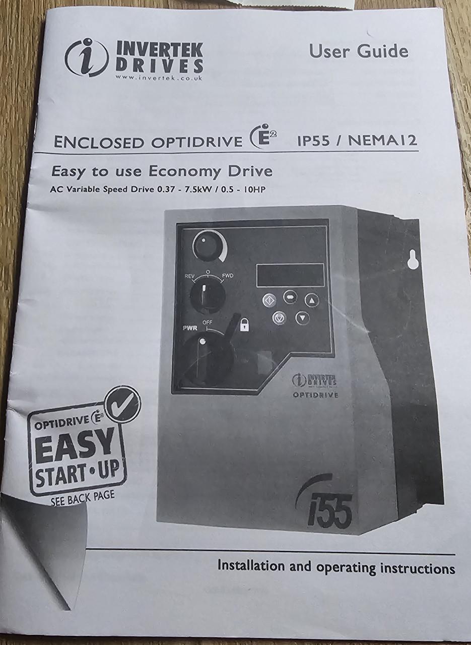 Ferqeuntieregelaar Optidrive i55