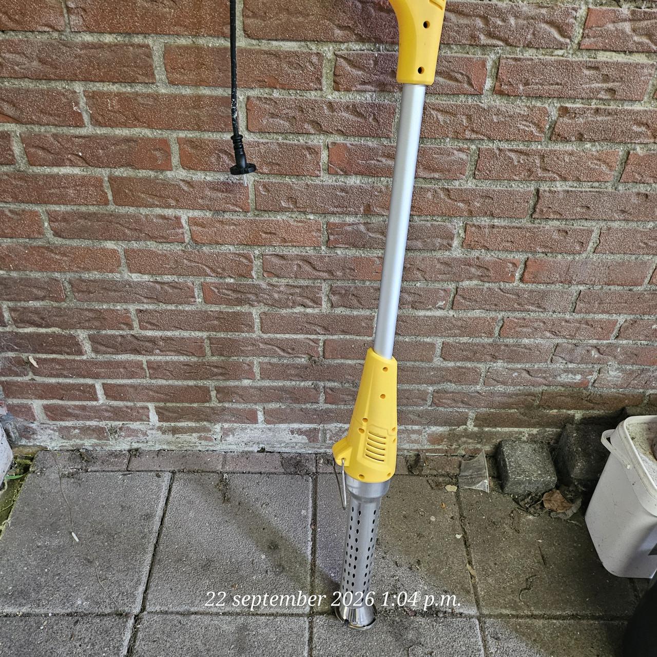 Onkruidbrander gereserveerd