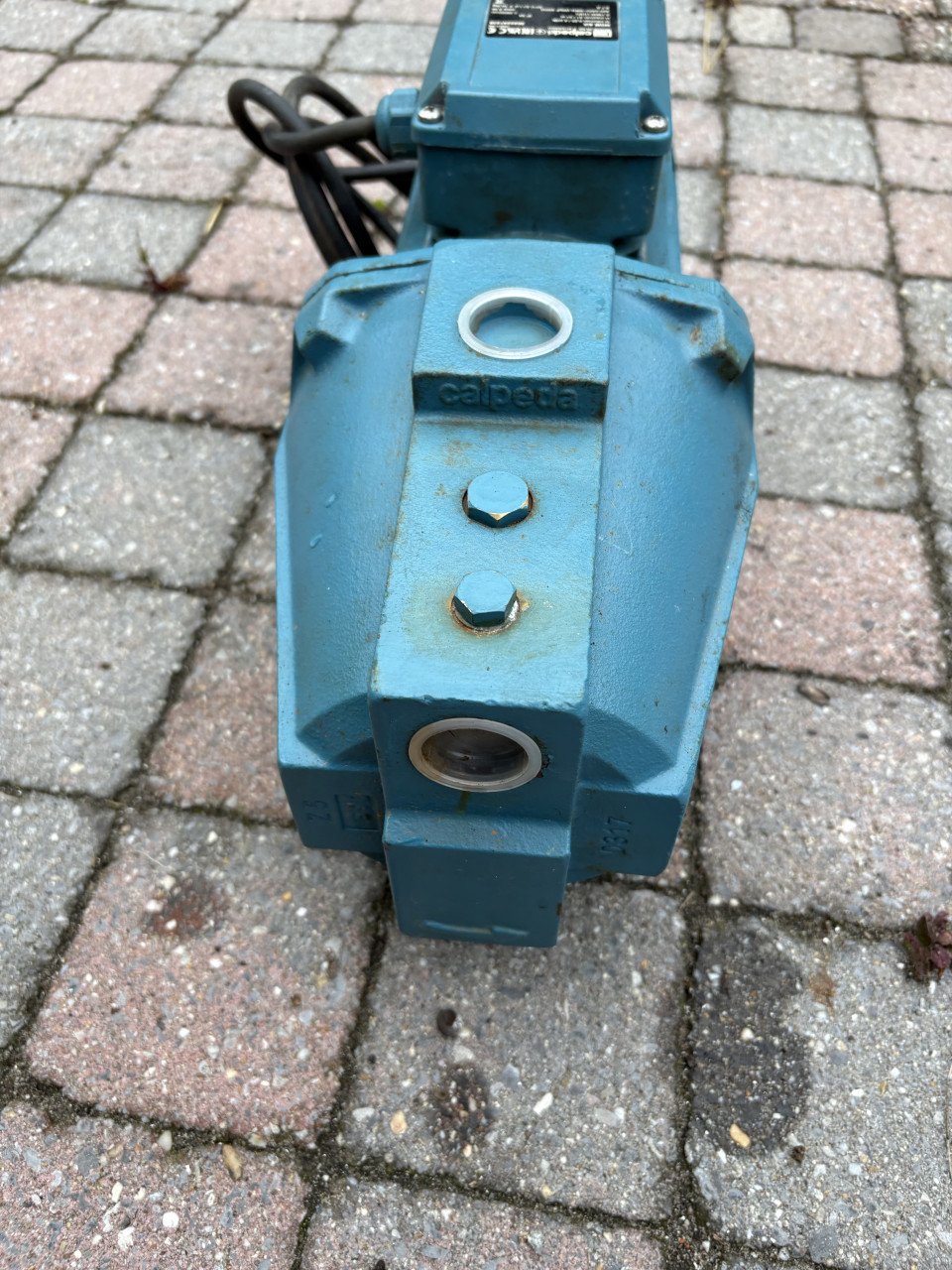 Calpeda zelfaanzuigende waterpomp gietijzer NGM4/A 0,75 kw 230 V