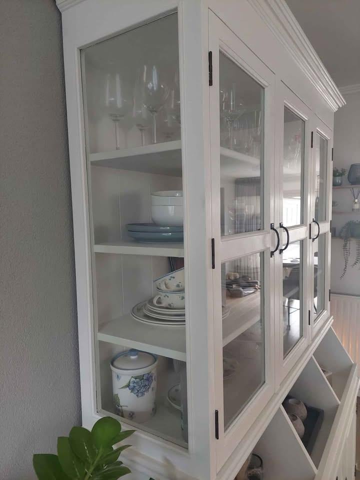 Landelijke meubelset in Antique witte krijtverf