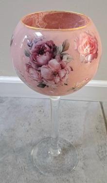 Decoupage glas