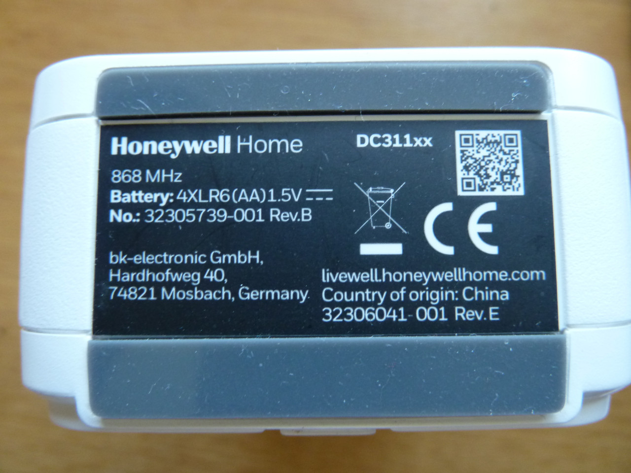Deurbel Honeywell Home