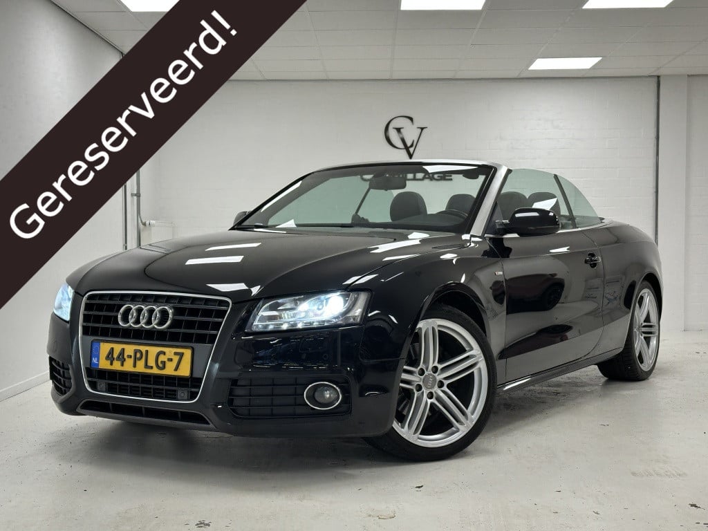 Audi A5 cabriolet 2.0 tfsi s line sport plus | org. nl | leer | s5 velgen |
