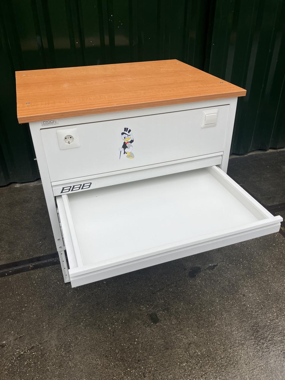 Werktafel incl. ladenkast 5 laden