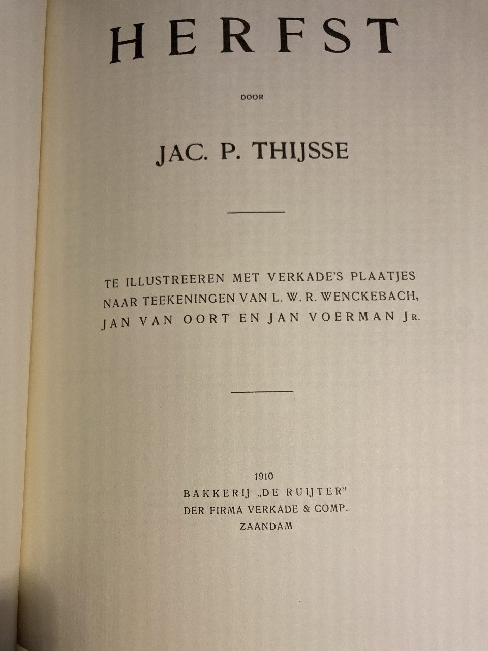 Vier seizoenen J.P. Thijsse Verkade albums