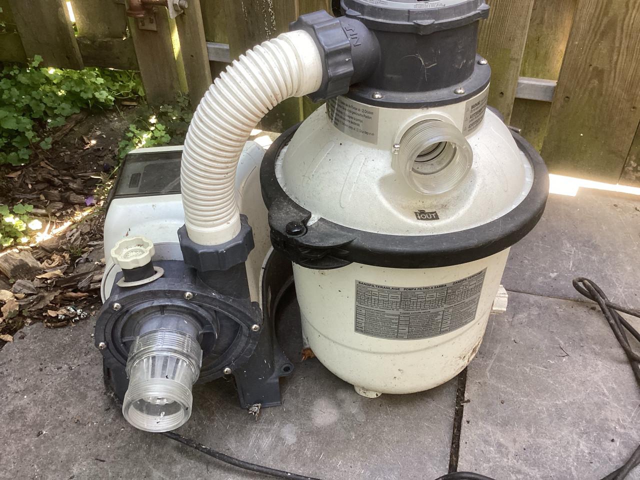 Intex zwembad zandfilter met pomp, model SF90220RC-1