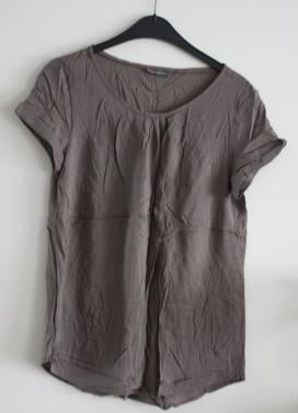 Shirt grijs groen maat  36