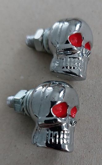 Skull Bouten Voor Kentekenplaat