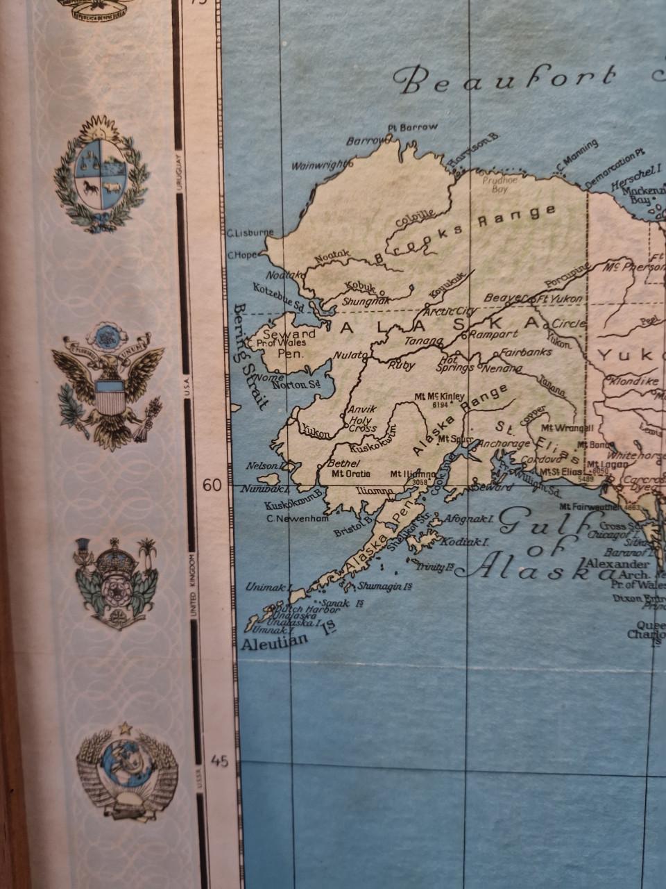 Wereldkaart - Stafford general map of the world