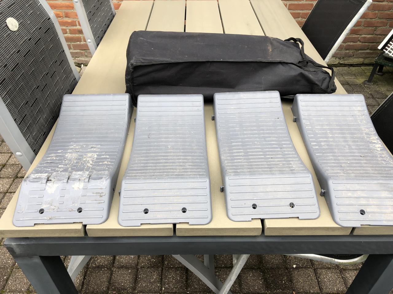 FIAMA wheel savers 4x met tas