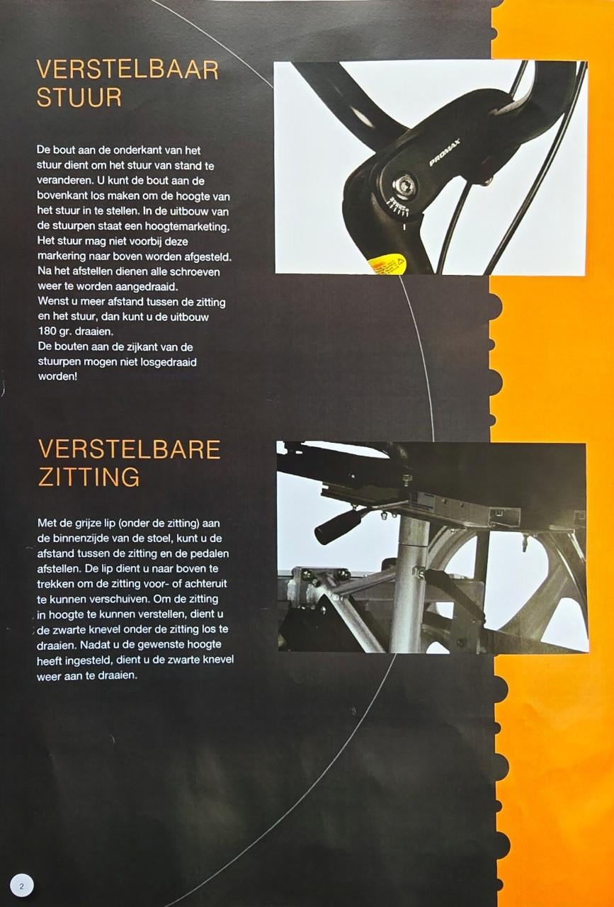 Driewielfiets met elektrische ondersteuning.