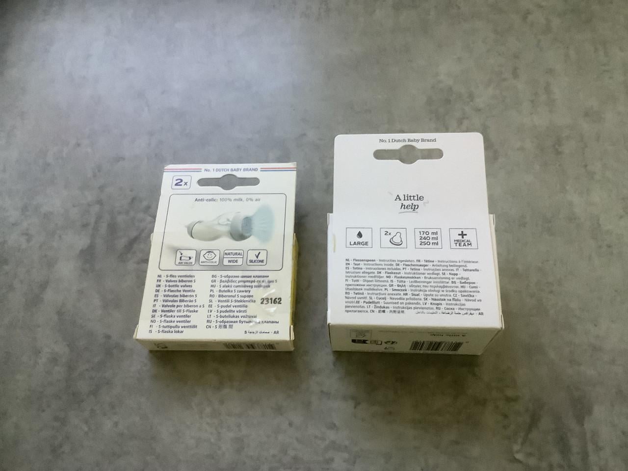 Difrax nieuw Spenen + Fles ventielen