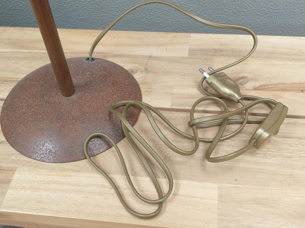 2x tafellamp met Albast kap