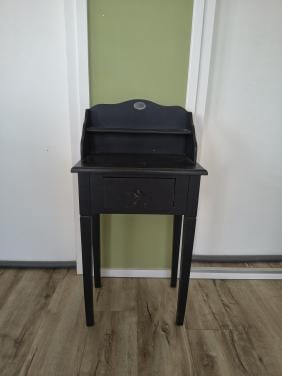 Prachtige zwarte haltafel halkast Riverdale hall table black