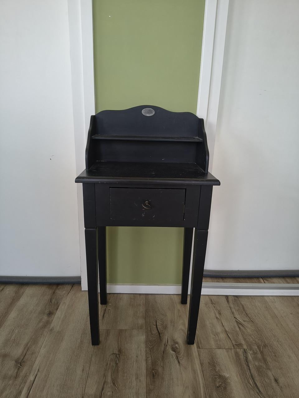 Prachtige zwarte haltafel halkast Riverdale hall table black
