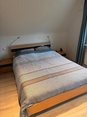 Bed 160x220 met 2 lattenbodems
