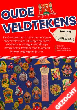 Veldtekens vastenavend Bergen op Zoom Krabbegat