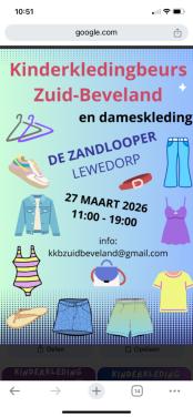 Kinderkleding en Dameskleding beurs!!!!!