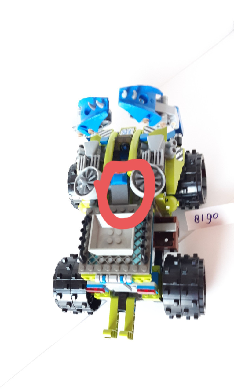 LEGO Power Miners  8190 : Klauwgrijper, Claw Catcher