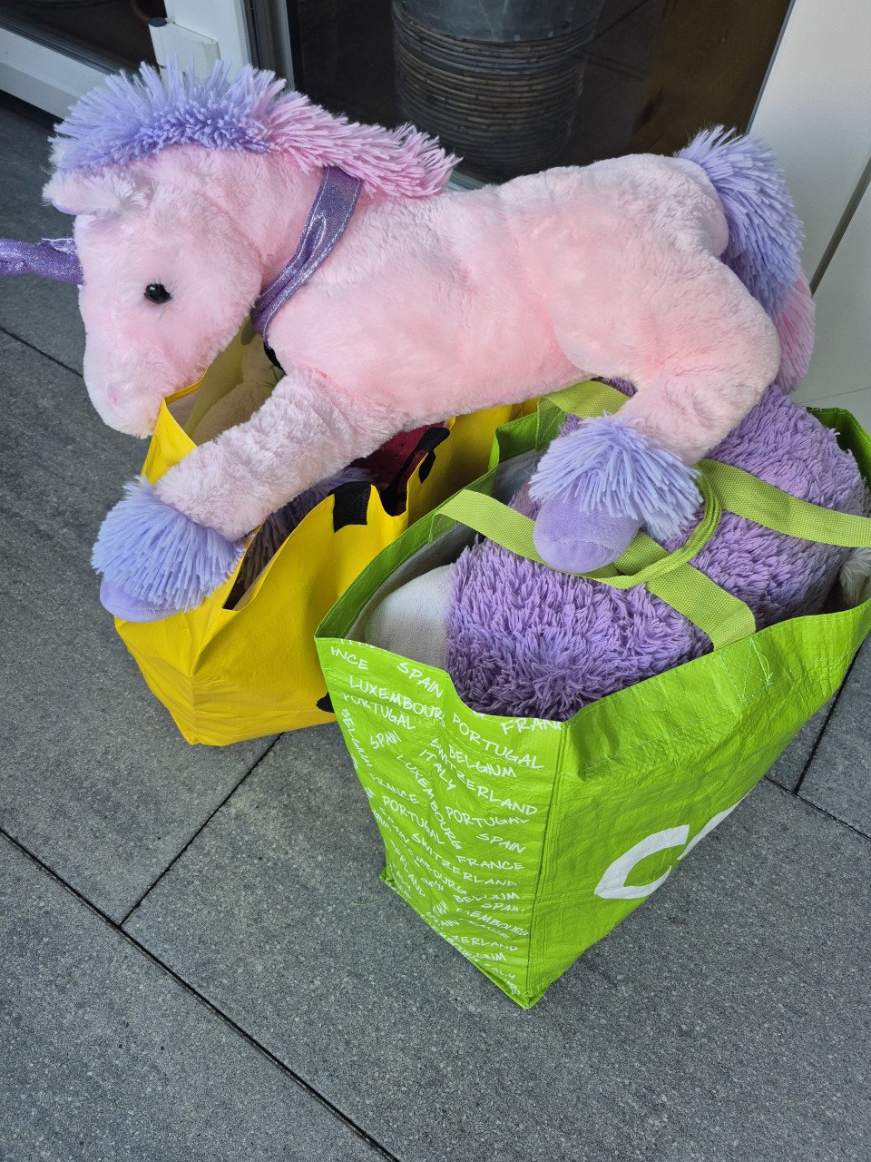 Twee tassen vol mooie knuffels!