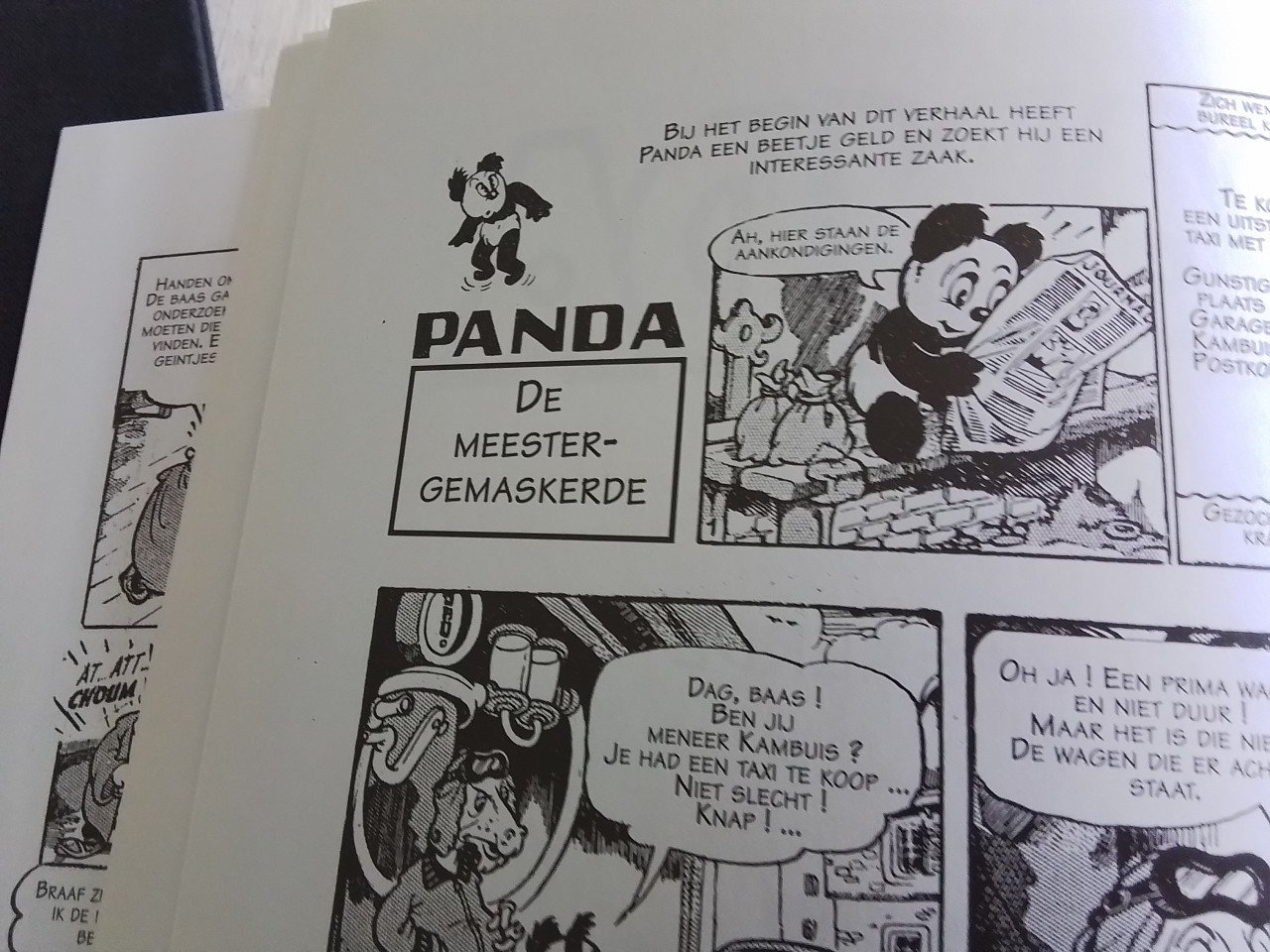 Panda van Marten Toonder 4 x hardcover gelimiteerde uitgave