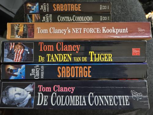 Tom Clancy 6 boeken