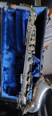 Vintage Franse Alt Saxofoon Paris