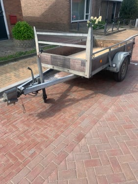 Aanhanger 250 x 130 met kenteken