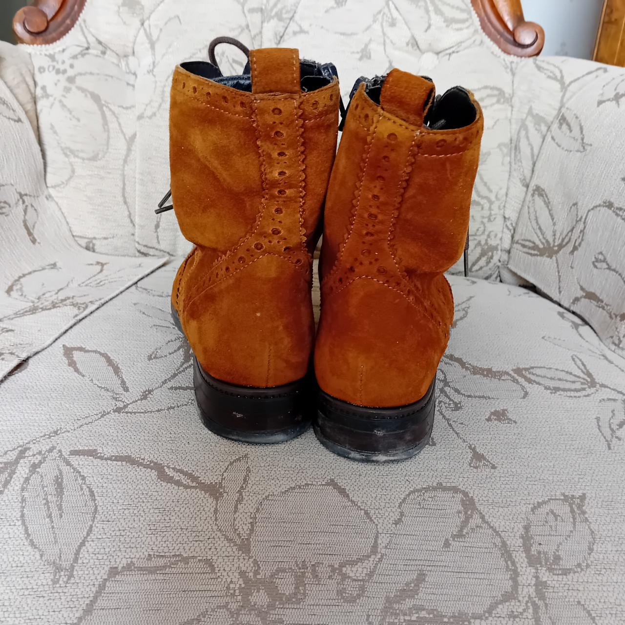 Suède enkellaarsjes mt 38