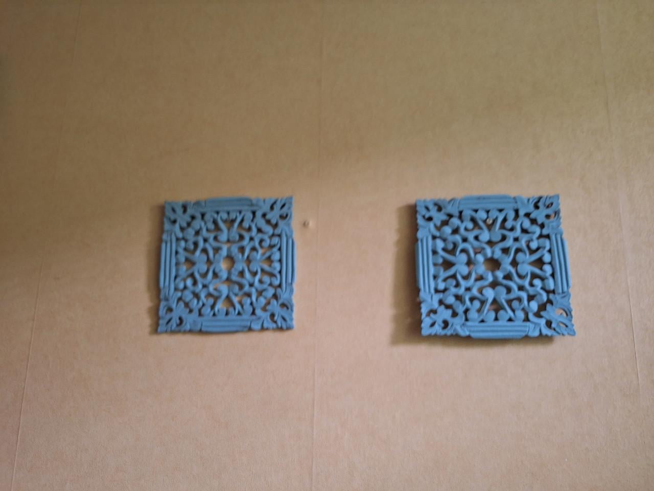 3 x wanddecoratie
