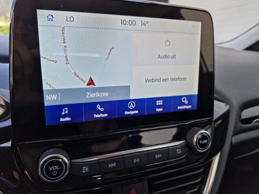 Ford Fiesta 100 pk titanium | navigatie | keyless | draadloze telefoonlader