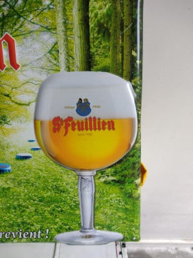Bier reclame bord
