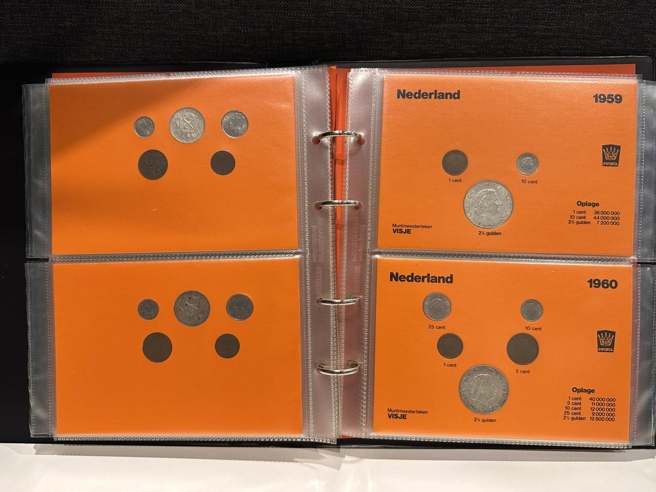 Compleet album Juliana 1 (1948-1966) incl. zilver