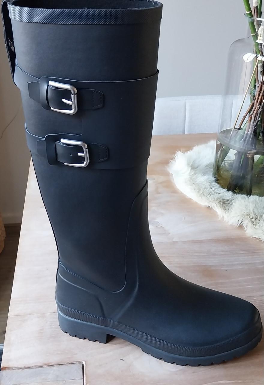 Prachtige zwarte regenlaarzen; IKKS