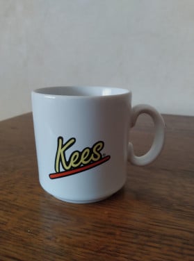 Mok met tekst Kees
