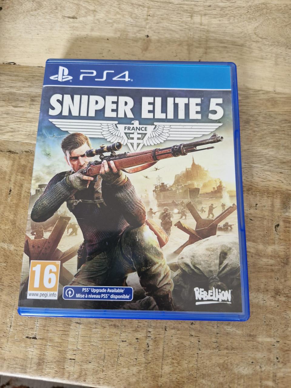 Ps4 Sniper elite 5