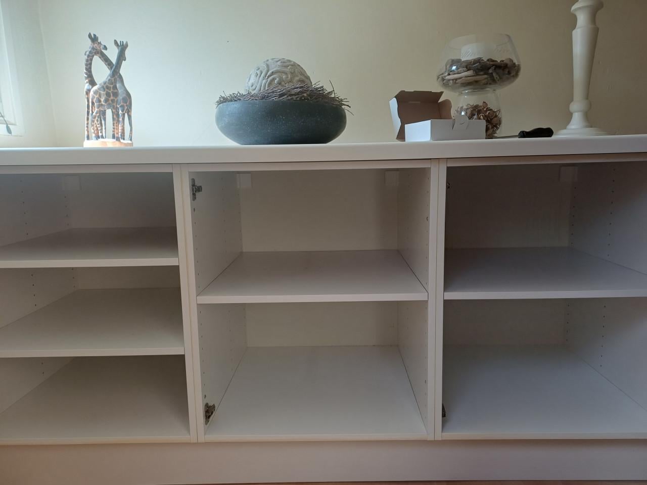 IKEA keukenkastjes 3 stuks (60 cm) met dik werkblad en plint