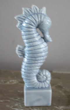 Licht blauw zeepaardje