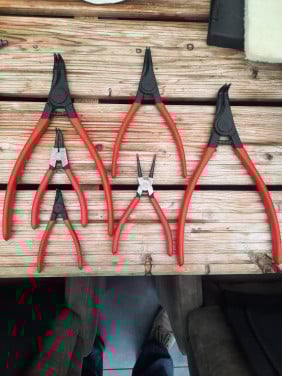 Set tangen  diverse matenl nieuw