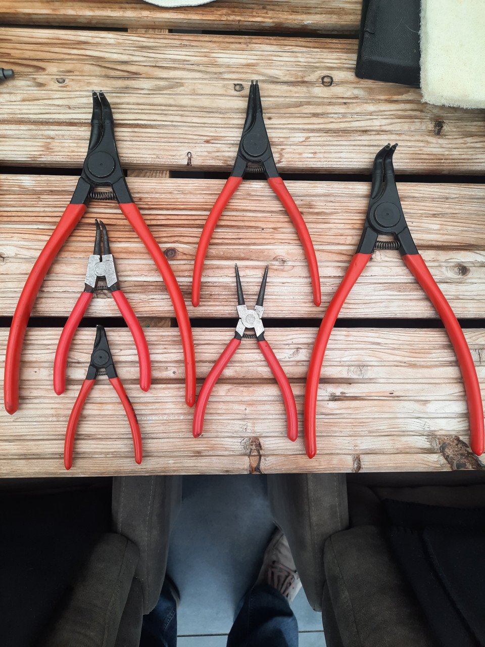 Set tangen  diverse matenl nieuw