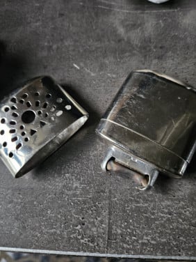 Leuke vintage Jon-E-handwarmer, vlamloos apparaat voor warme handen