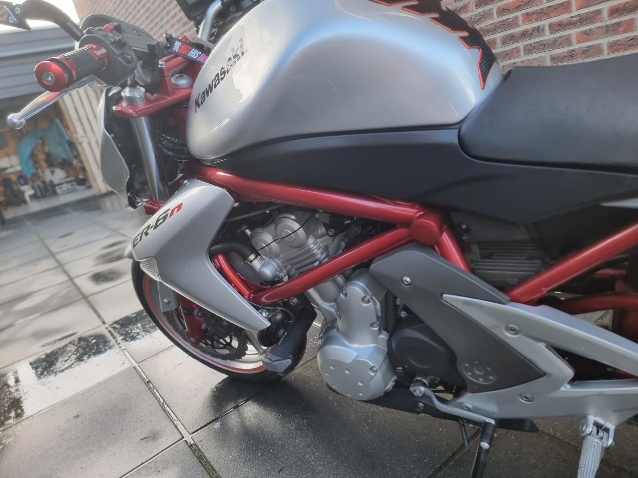 Kawasaki er6n 2008 weinig kilometers