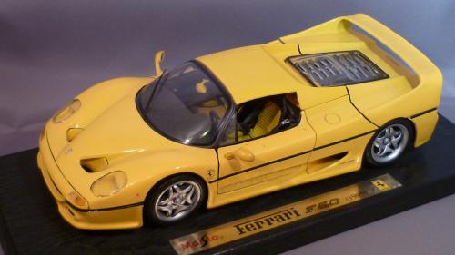 Model auto o.a. voor verzamelaars Ferrari F50 metaal