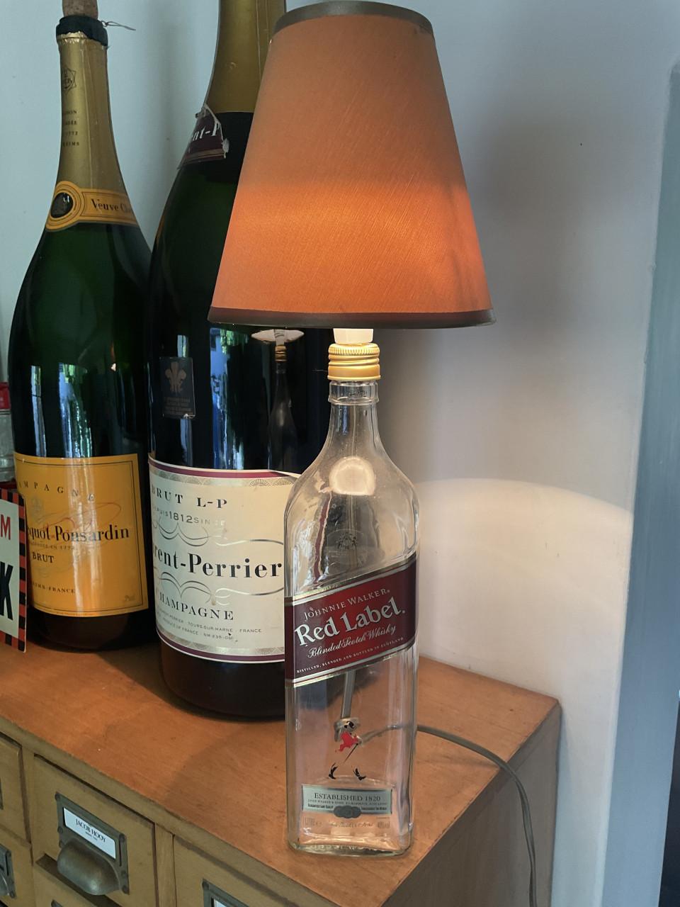 Johnnie Walker lamp